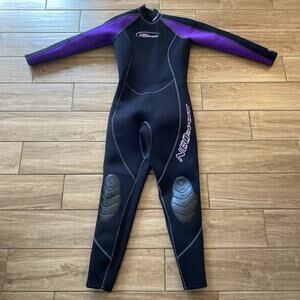 NeoSport by Henderson Women's Full Body 3/2 MM Scuba Diving Wetsuit Size 8